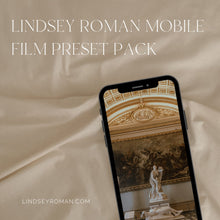 Load image into Gallery viewer, Lindsey Roman Mobile Film Preset Pack